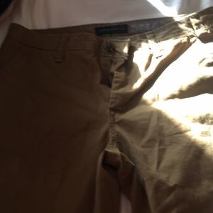 Aeropostale slim straight khakis